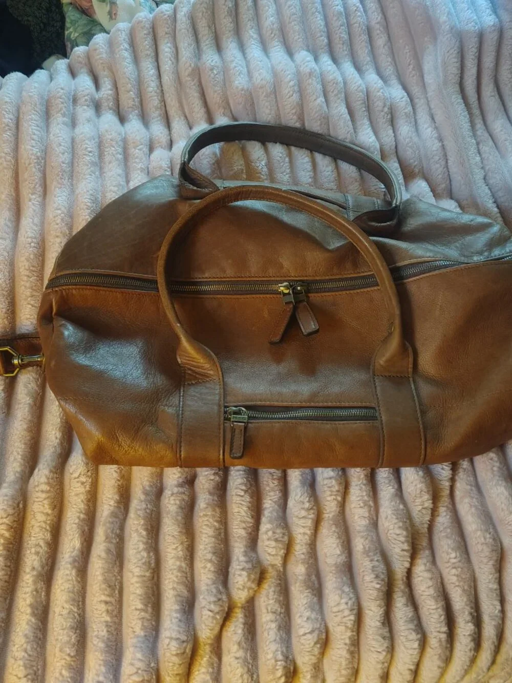 Moore and Giles men's duffel bag